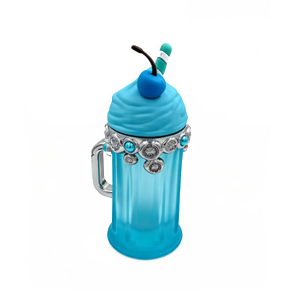 Dondurma Tasarımı Cam Parfüm Şişesi — 100 ml