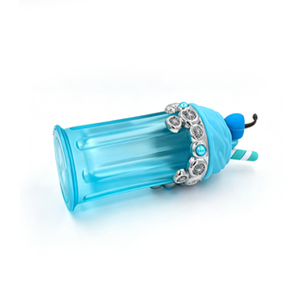 Dondurma Tasarımı Cam Parfüm Şişesi — 100 ml