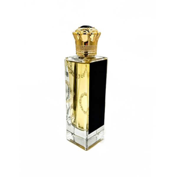 Şeffaf Kare Cam Parfüm Şişesi — 100 ml