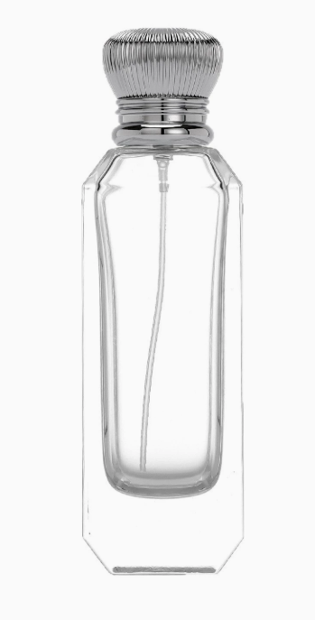 HJ-226 Uzun İçli Dikdörtgen Cam Parfüm Şişesi – 100 ml