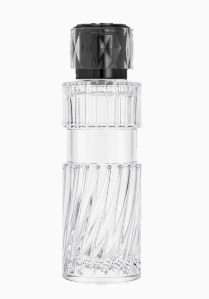 HJ-241 Twist Doku Silindirik Cam Parfüm Şişesi – 100 ml