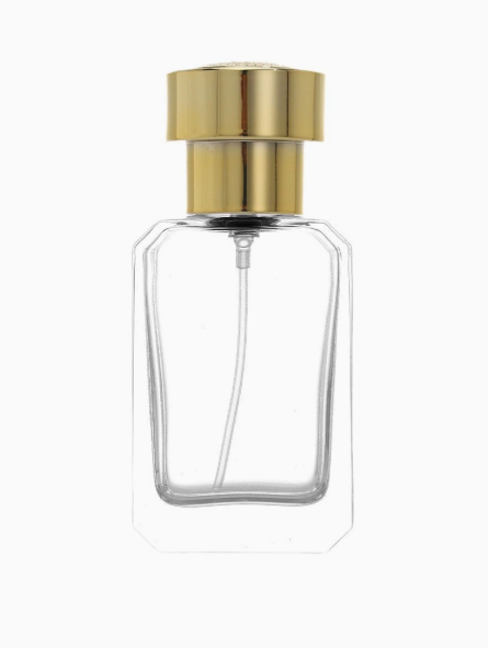HJ-223 Konik Dikdörtgen Cam Parfüm Şişesi – 30 / 50 / 100 ml