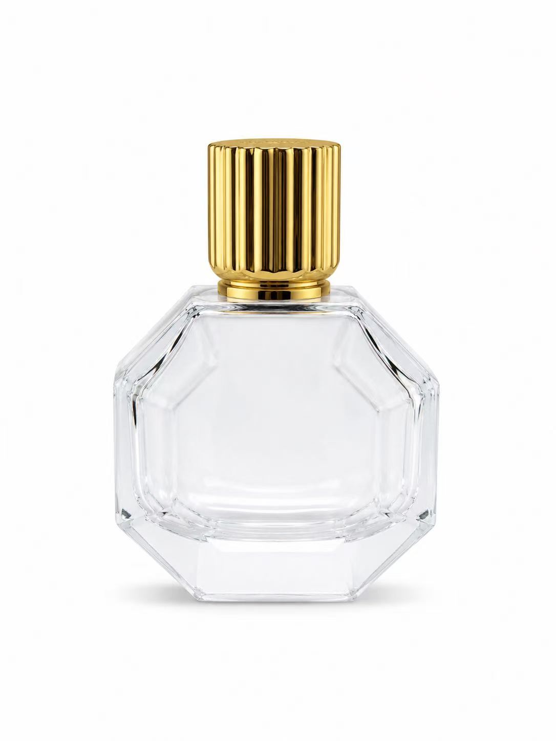 HJ-312 Sekizgen Cam Parfüm Şişesi – 30 ml