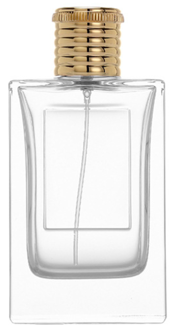 HJ-227 Uzun Dikdörtgen Cam Parfüm Şişesi – 100 ml